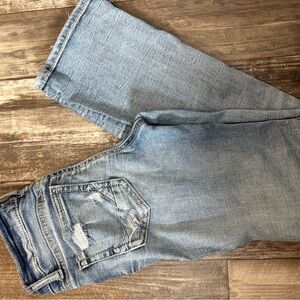 Light Blue Women’s day trip Straight-Leg Jeans